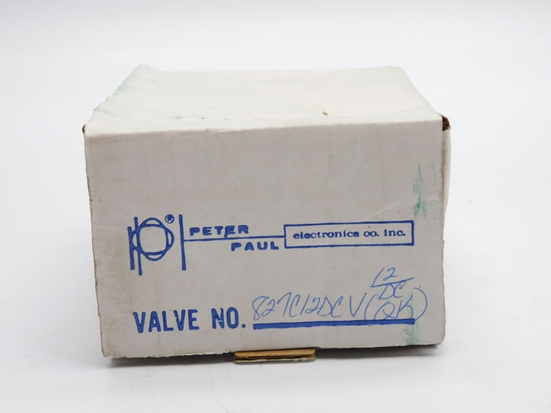 PETER PAUL 827C12DCV 12V 0-40PSI 5/8" NSMP