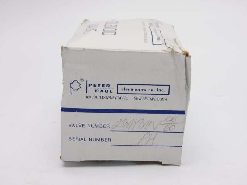 PETER PAUL 23NK7XCV 120V 50PSI 1/8" NSMP