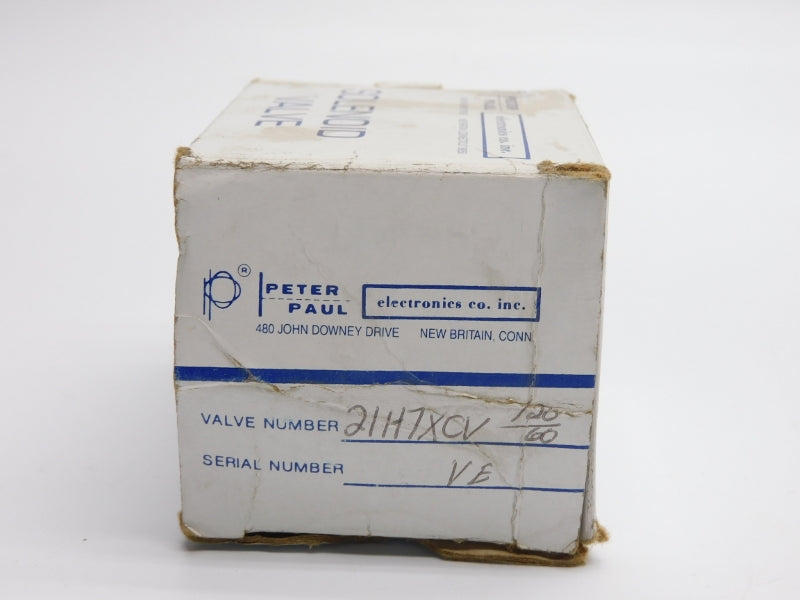 PETER PAUL 21H7XCV 120V 235PSI 3/64" NSMP