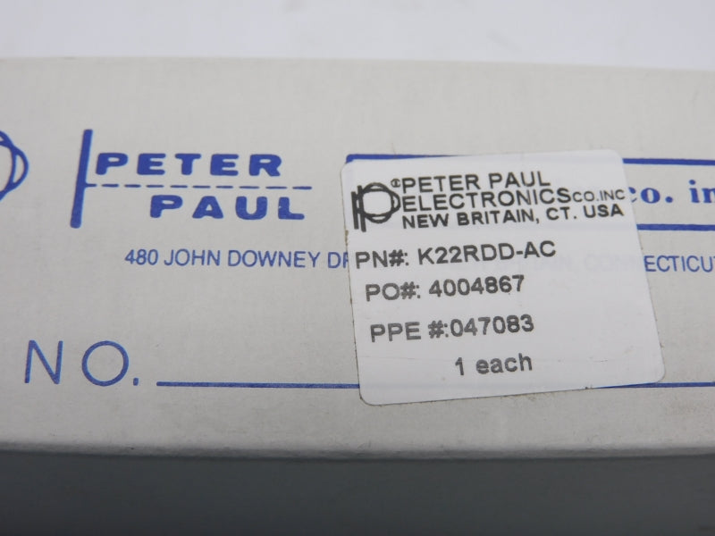 PETER PAUL K22RDD-AC NSMP