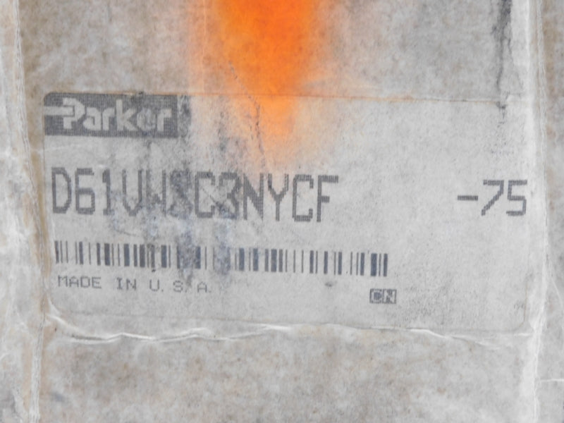 PARKER D61VW3C3NYCF-75 110/120V .42-50A 6000PSI NSMP