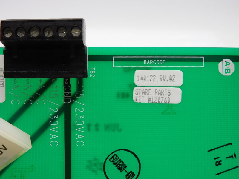ALLEN BRADLEY 140122 120760 REV. 02 NSNP