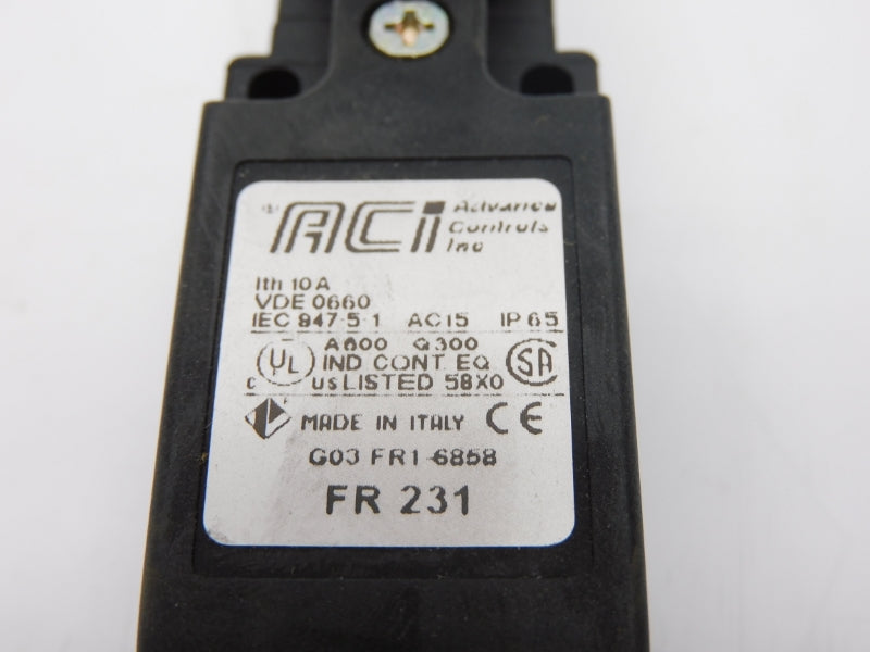 ACI FR231G03FR1-6858 103528 10A NSMP