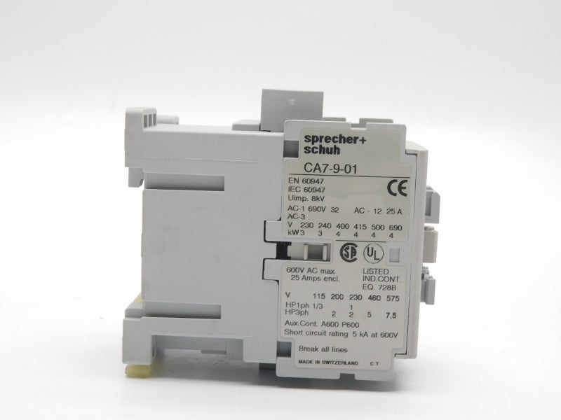 SPRECHER+SCHUH CA7-9-01-24Z 24V 25A NSMP