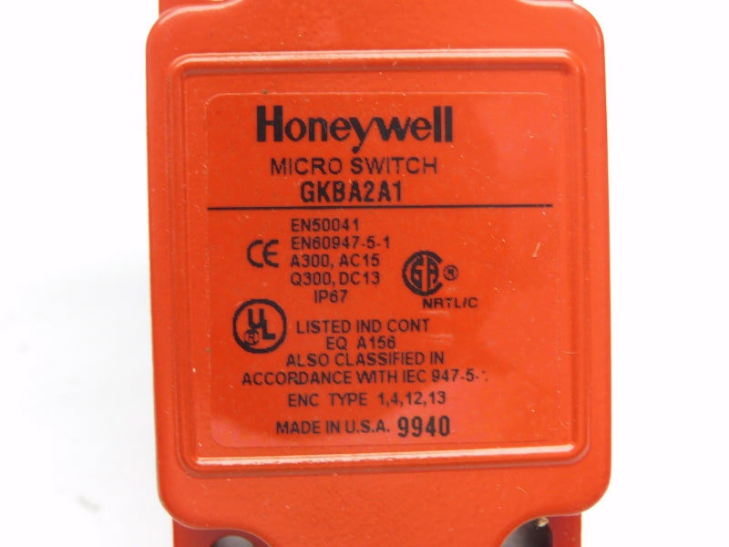 HONEYWELL GKBA2A1 (NO KEY) NSMP