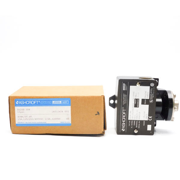 ASHCROFT B424BXRN 480VAC 15A 15PSI NSMP