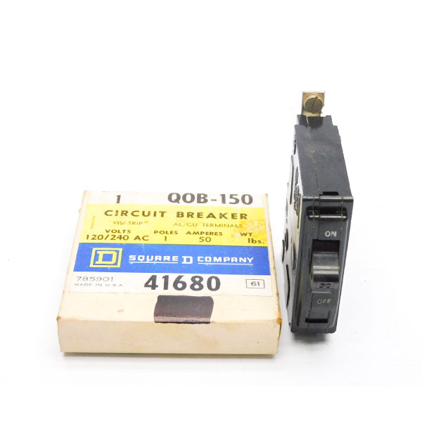 SQUARE D QOB-150 120/240VAC 50A NSMP