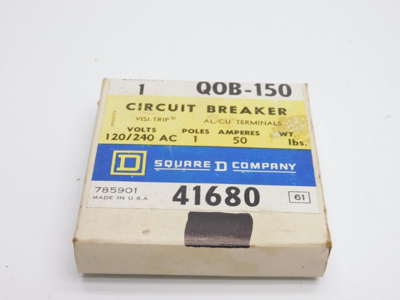 SQUARE D QOB-150 120/240VAC 50A NSMP