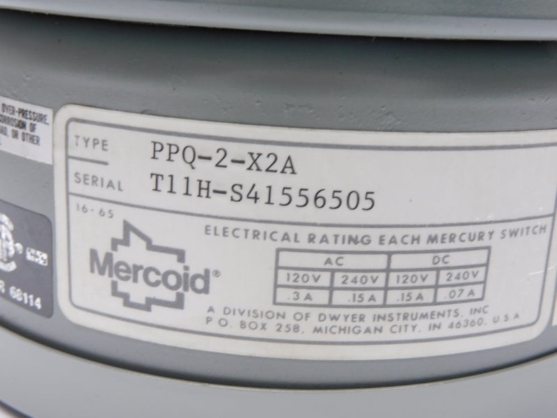 MERCOID PPQ-2-X2A 240VAC/DC .3A NSMP