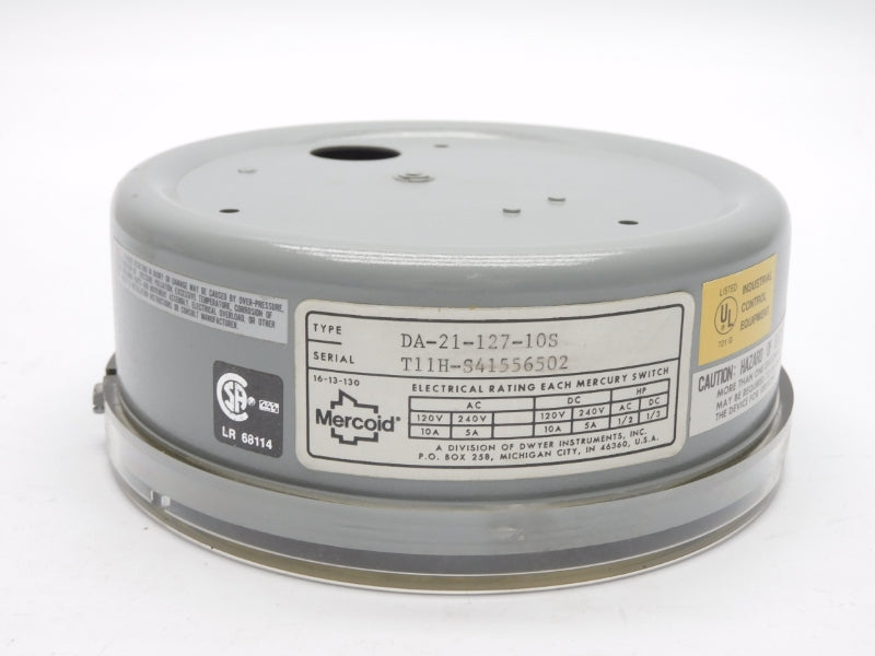 MERCOID DA-21-127-10S 240VAC/DC 10A NSMP