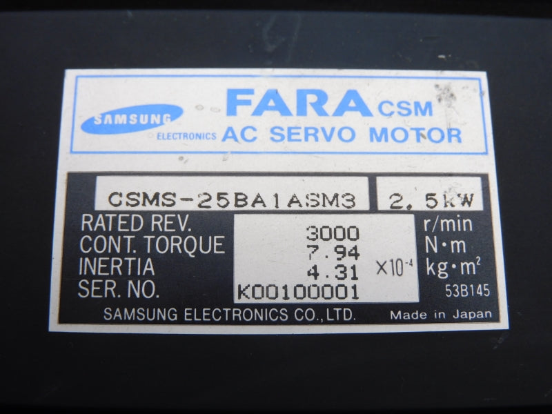SAMSUNG CSMS-25BA1ASM3 UNMP