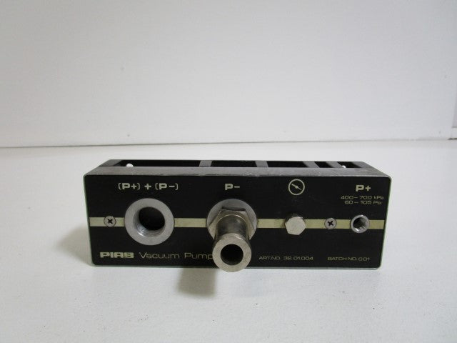 PIAB VACUUM PUMP L63D 32.01.004 (AS PICTURED) *USED*