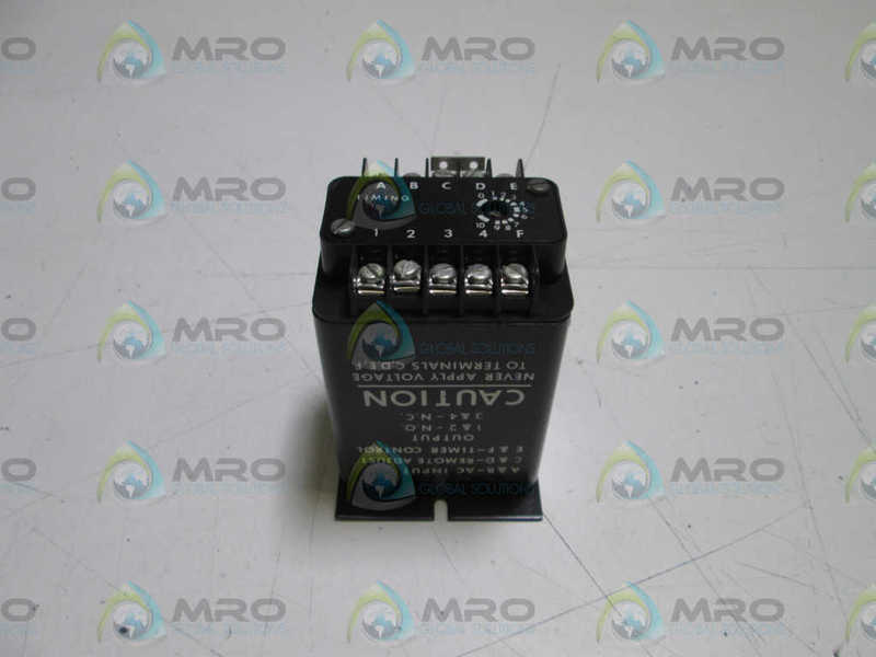ISSC RELAY TIMER PULSED INTERVAL .06-5.0 SEC 1013-1-F-4-B  NSMP