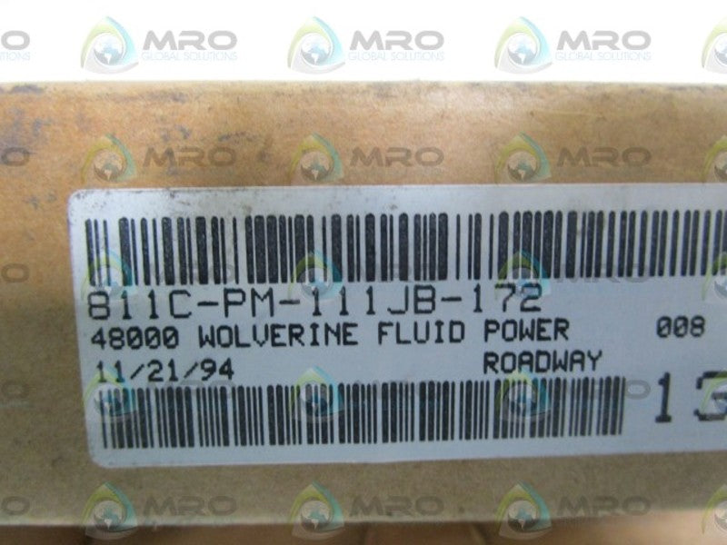 MAC CONTROL VALVE 811C-PM-111JB-172 *NEW IN BOX*