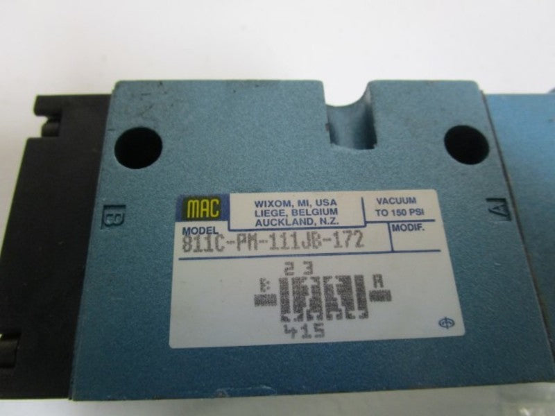 MAC CONTROL VALVE 811C-PM-111JB-172 *NEW IN BOX*