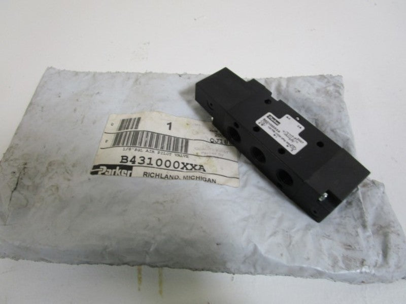 PARKER AIR PILOT VALVE B431000XXA *NEW NO BOX*