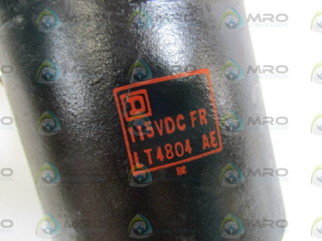 SQUARE D COIL 115VDC LT4804 AE *USED*