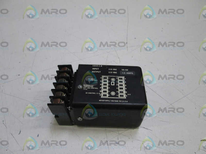 ISSC RELAY 115VAC 1213-1-A  UNMP
