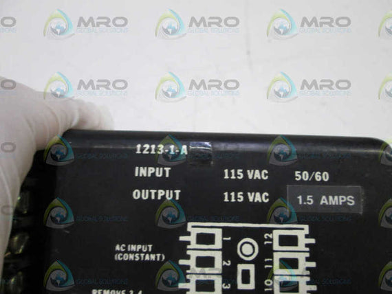 ISSC RELAY 115VAC 1213-1-A  UNMP