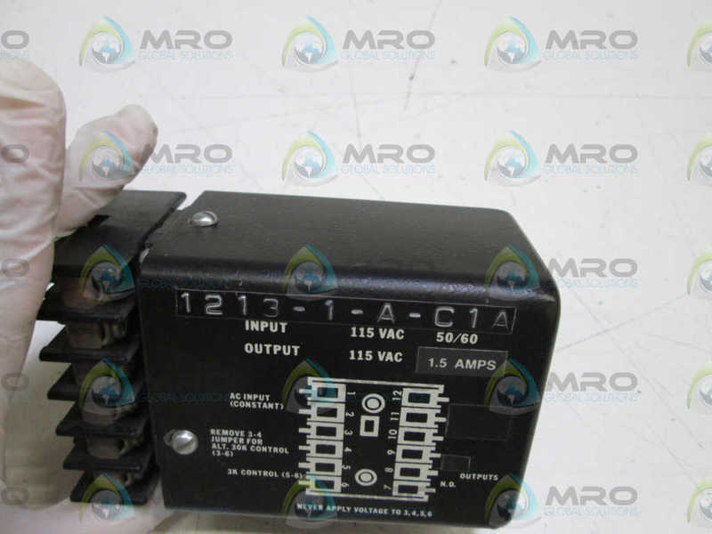 ISSC RELAY 115VAC 1213-1-A-C1A  UNMP