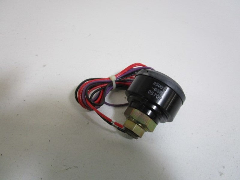 POWER DESIGNS INC. AIR COMPRESSOR PART VACUUM SWITCH 250014-656 *NEW NO BOX*