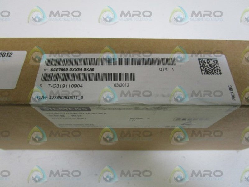 SIEMENS ADAPTOR BOARD 6SE7090-0XX84-0KA0 *FACTORY SEALED*