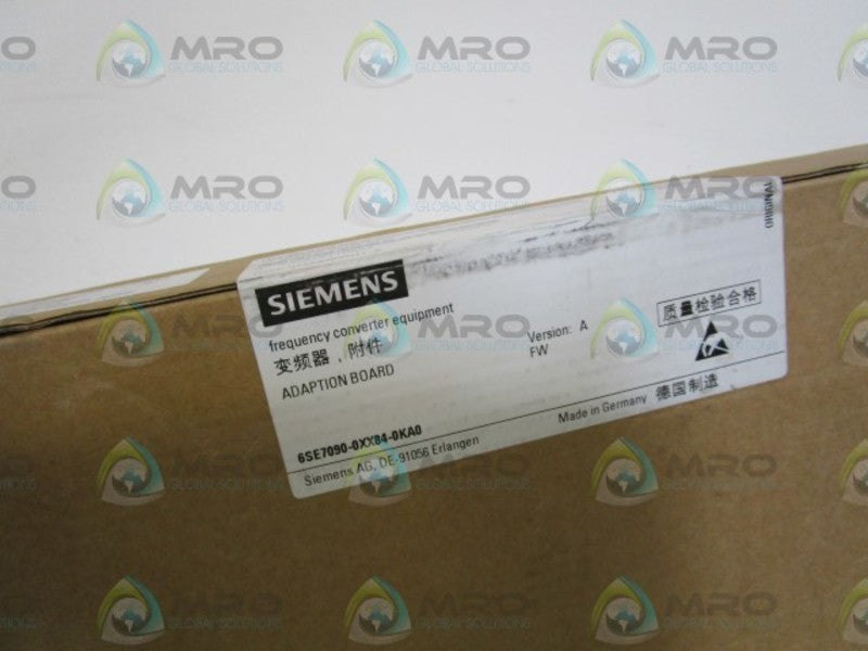 SIEMENS ADAPTOR BOARD 6SE7090-0XX84-0KA0 *FACTORY SEALED*