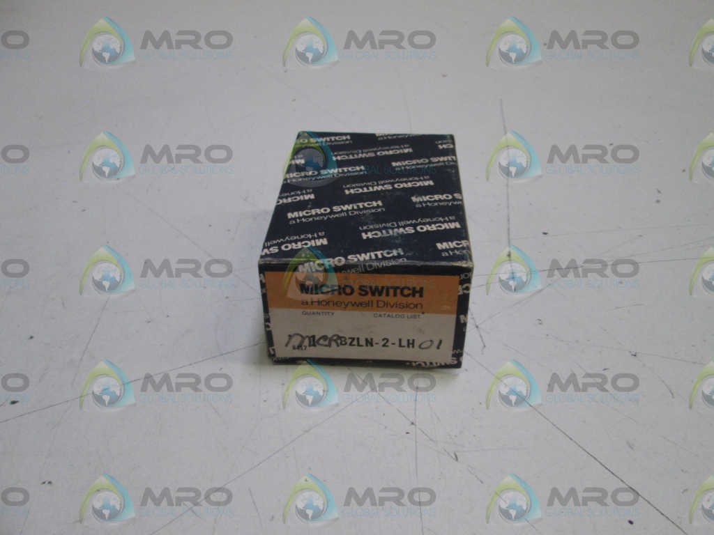 MICROSWITCH BZLN-2-LH LIMIT SWITCH *NEW IN BOX*