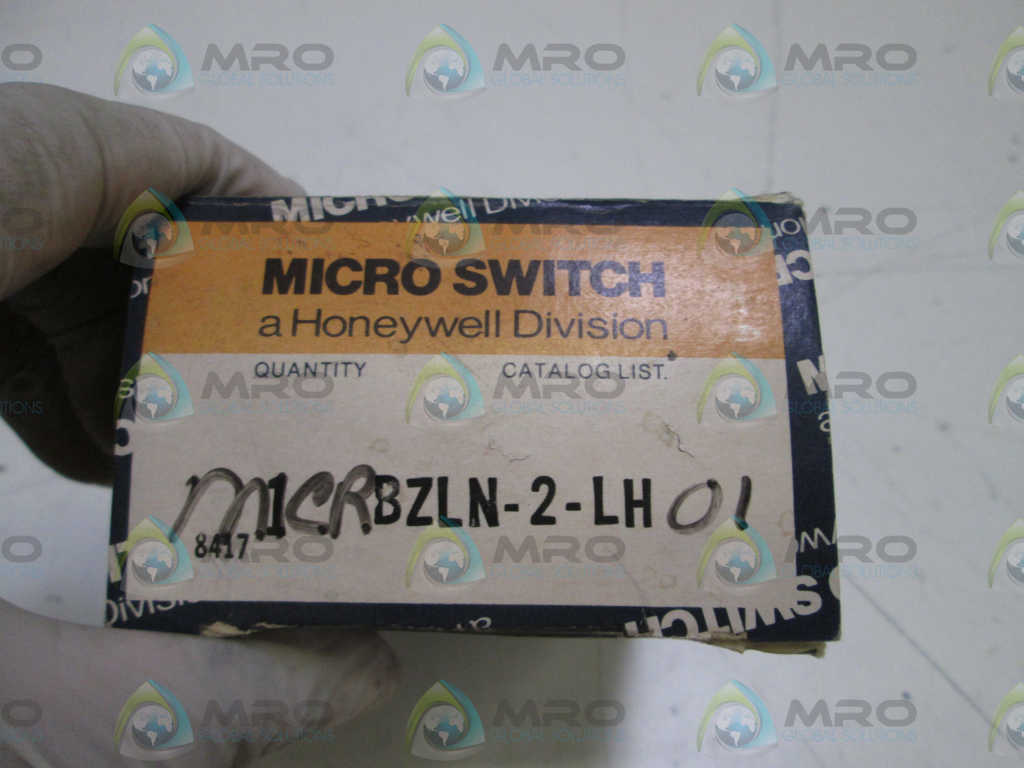 MICROSWITCH BZLN-2-LH LIMIT SWITCH *NEW IN BOX*