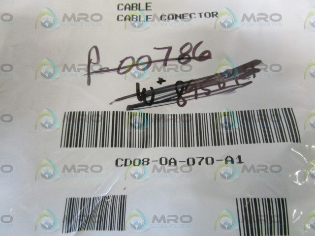 AUTOMATION DIRECT CABLE CONNECTOR CD08-0A-070-A1 * NEW IN FACTORY BAG *
