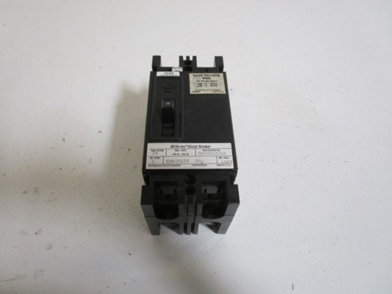 WESTINGHOUSE CIRCUIT BREAKER EHB2015V *NEW IN BOX*