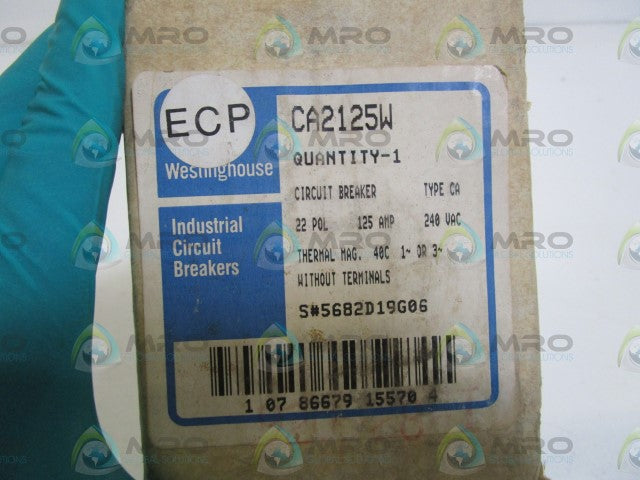 WESTINGHOUSE CIRCUIT BREAKER CA2125W *NEW IN BOX*