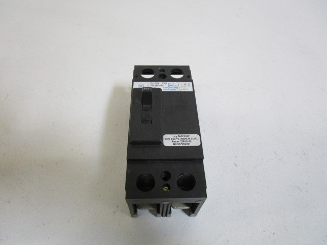 WESTINGHOUSE CIRCUIT BREAKER CA2125W *NEW IN BOX*