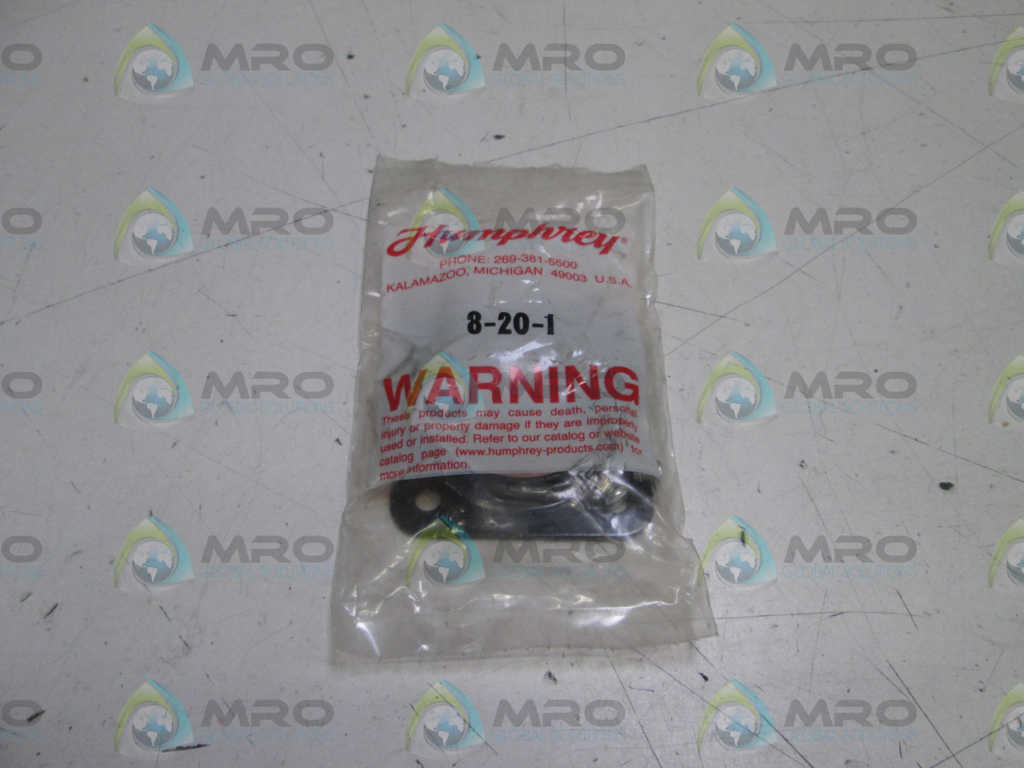 HUMPHREY SOLENOID MOUNTING BASE 8-20-1 *NEW IN FACTORY BAG*