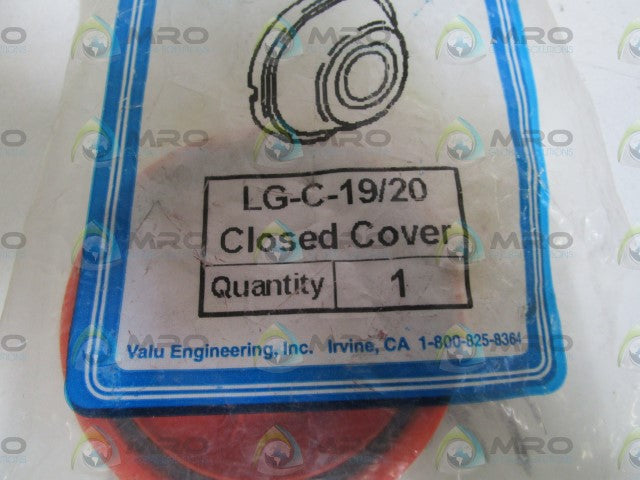 LOT OF 3 VALU CLOSED COVER LG-C-19/20 *NEW IN FACTORY BAG*