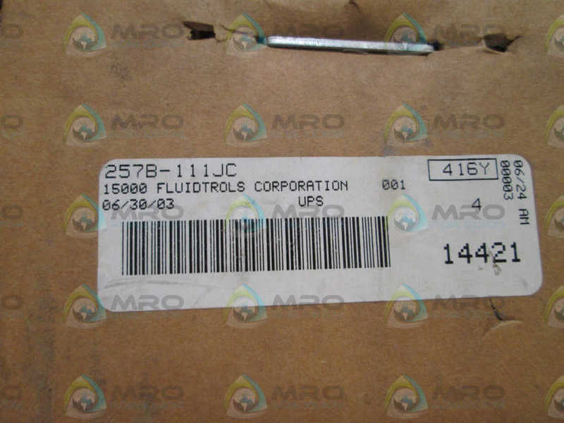 MAC 257B-111JC SOLENOID VALVE *NEW IN BOX*