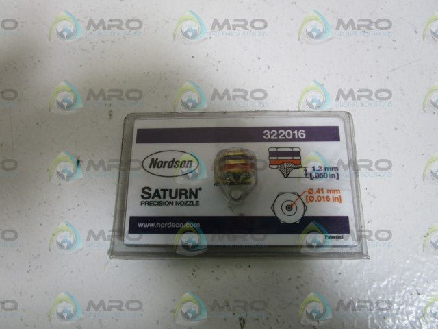 NORDSON NOZZLE 322016 *ORIGINAL PACKAGE*