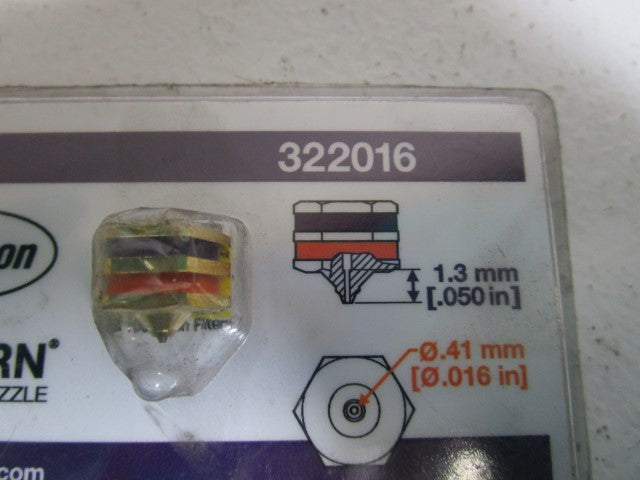 NORDSON NOZZLE 322016 *ORIGINAL PACKAGE*