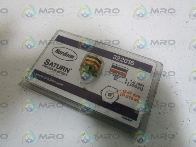 NORDSON NOZZLE 322016 *ORIGINAL PACKAGE*