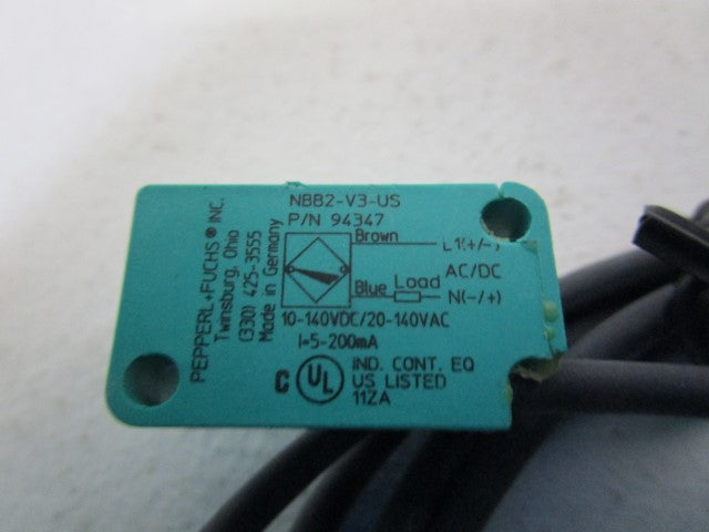 PEPPERL+FUCHS NBB2-V3-US INDUCTIVE PROXIMITY SENSOR *NEW NO BOX*