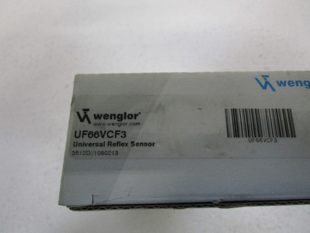 WENGLOR UNIVERSAL REFLEX SENSOR UF66VCF3 *NEW IN BOX*
