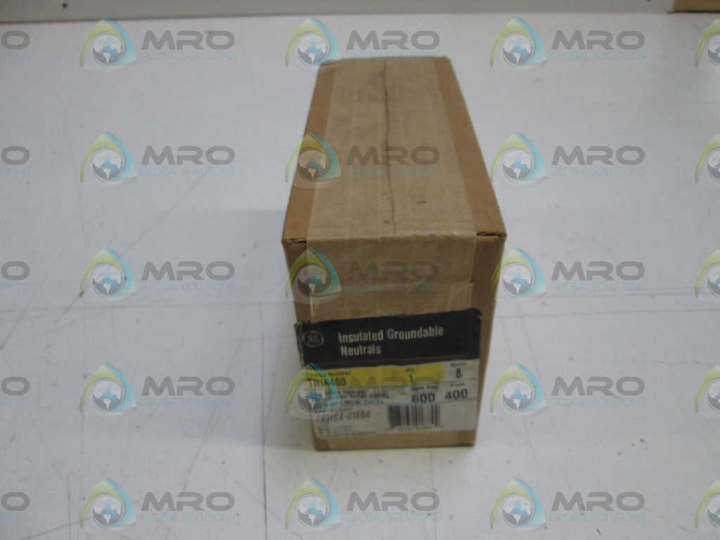 GENERAL ELECTRIC INSULATED GROUNDABLE NEUTRALS TNIA400 *FACTORY SEALED*