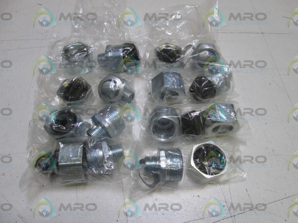 LOT OF 8 CROUSE-HINDS 1/2" CORD AND CABLE FITTING CGB196 *NEW IN BOX*