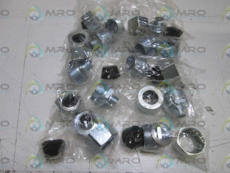 LOT OF 10 CROUSE-HINDS 1/2" CORD AND CABLE FITTING CGB196 *NEW IN BOX*