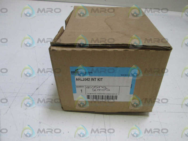 CROUSE-HINDS INT KIT ARL2042 (MISSING SCREWS)   NSMP