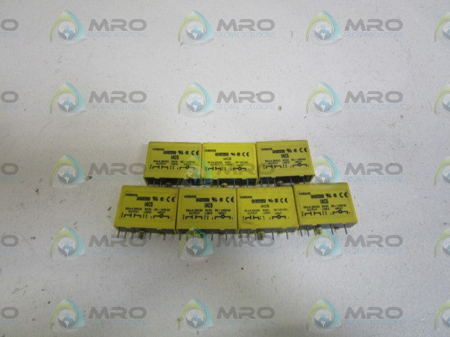 LOT OF 7 GORDOS INPUT RELAY MODULE IAC5 *USED*