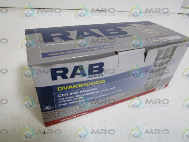RAB CEILING MOUNT DVAKS100CG *NEW IN BOX*