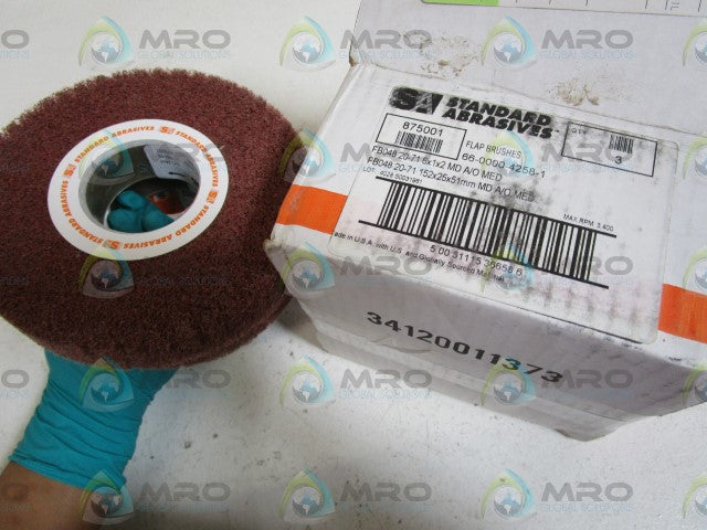 LOT OF 3 STANDARD ABRASIVES FLAP BRUSHES 66-0000-4258-1 *NEW IN BOX*