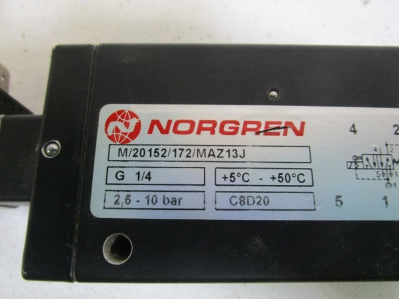 NORGREN VALVE M/20152/172/MAZ13J *NEW NO BOX*