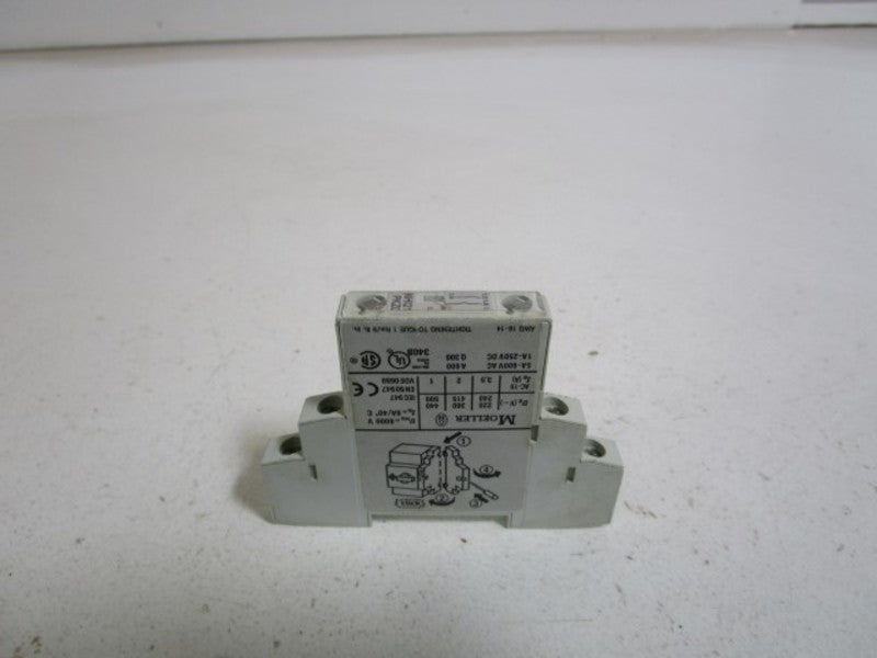 KLOCKNER MOELLER AUX. CONTACT NHI21-PKZ0 *USED*